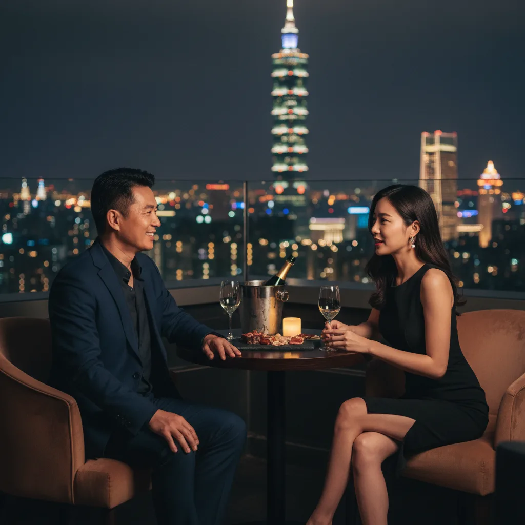 Sugar Dating 配對互動示意圖